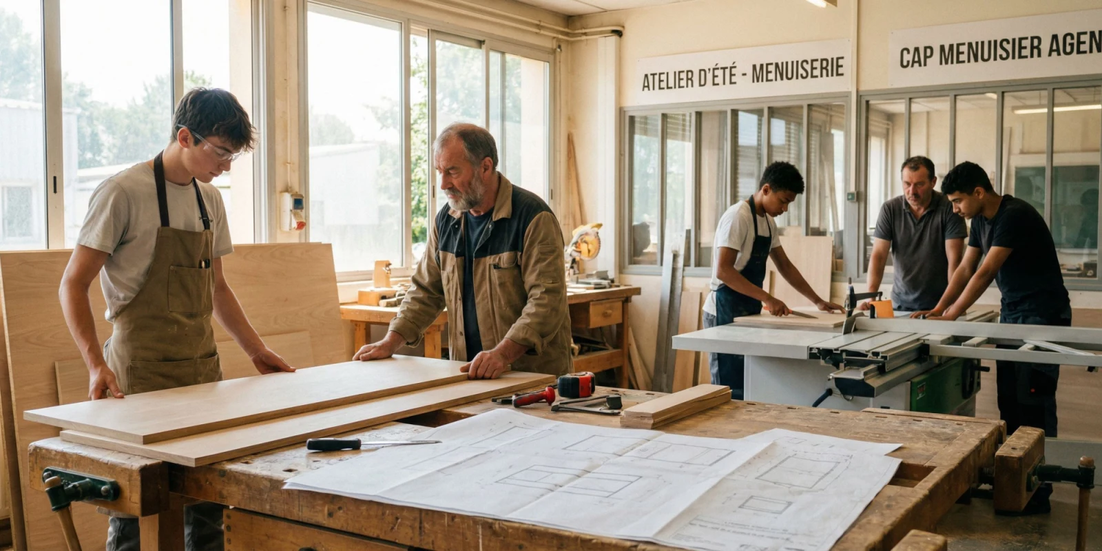 Job d'Été en Menuiserie : Booster ton Bac Pro TMA avec une Expérience Concrète