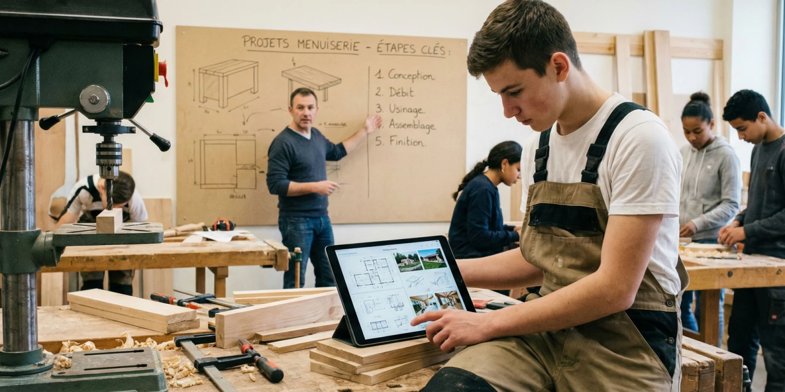 Dossier de Projets Menuiserie en Bac Pro TMA : Guide Complet pour Réussir