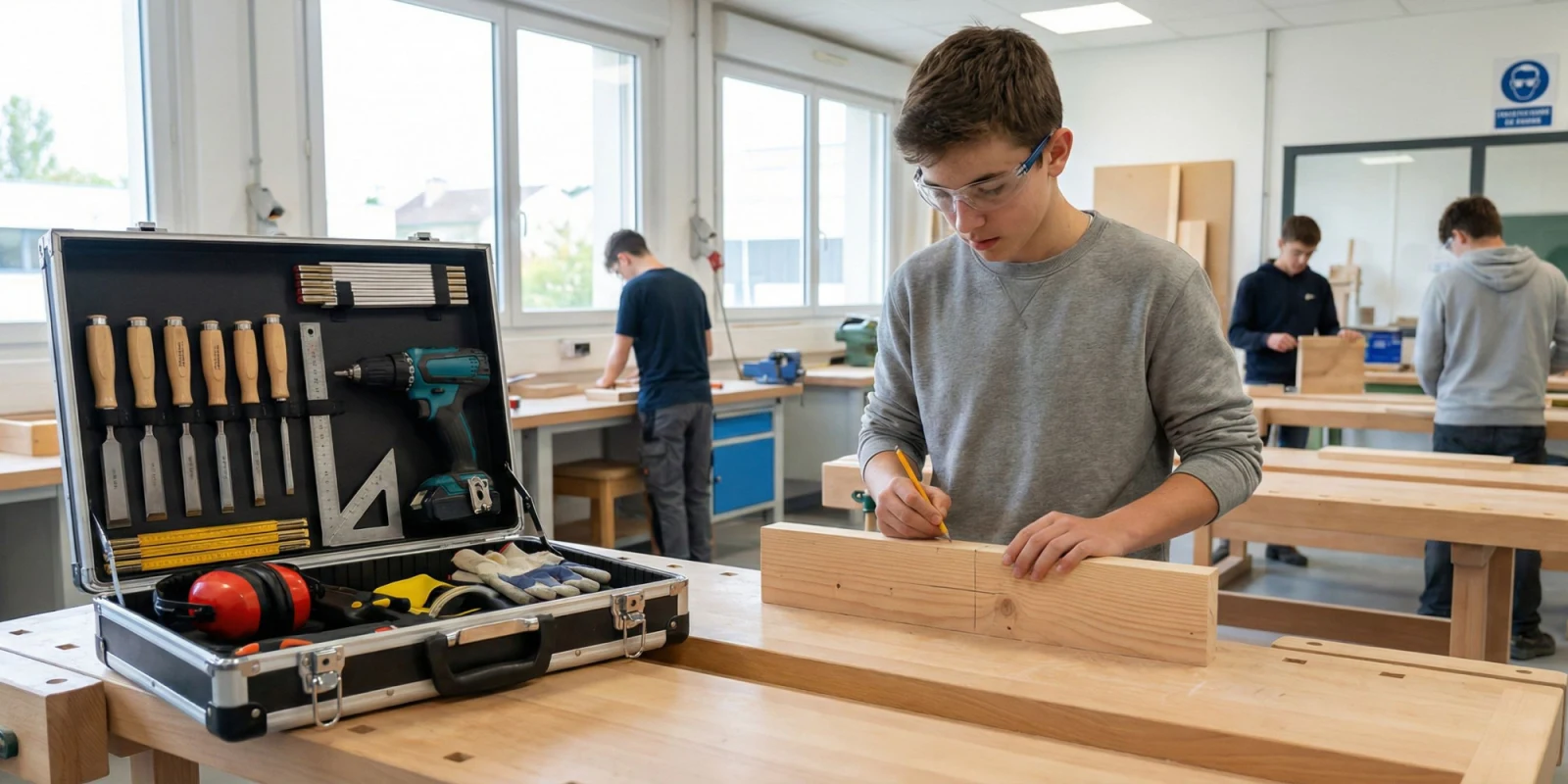 Matériel Menuiserie : Guide Complet pour Débuter en Bac Pro TMA Matériel Menuiserie : Guide Complet pour Débuter en Bac Pro TMA